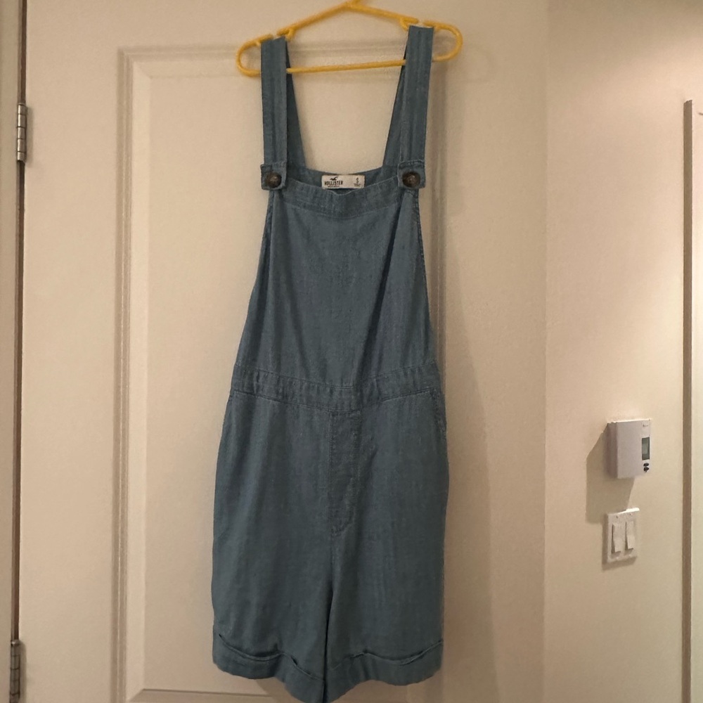 Soft material overalls.